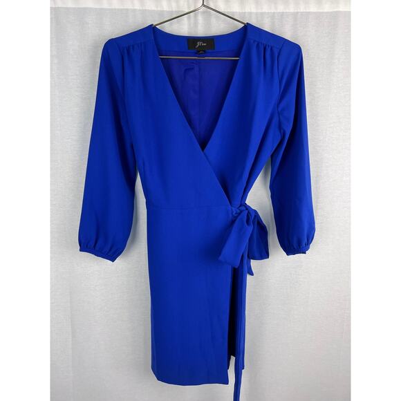 J. Crew Dress 365 Crepe Wrap Elegant Classy Old Money Corpcore Occasion Feminine - Picture 2 of 7